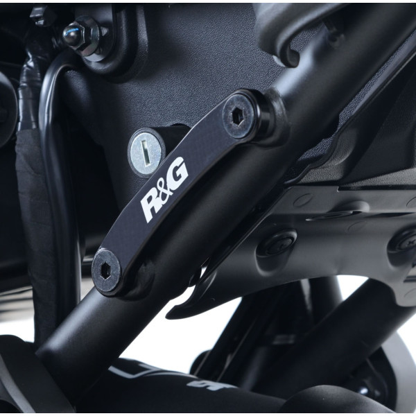 R&G Rear Foot Rest Blanking Plate for Yamaha XSR700 '16- (PAIR)